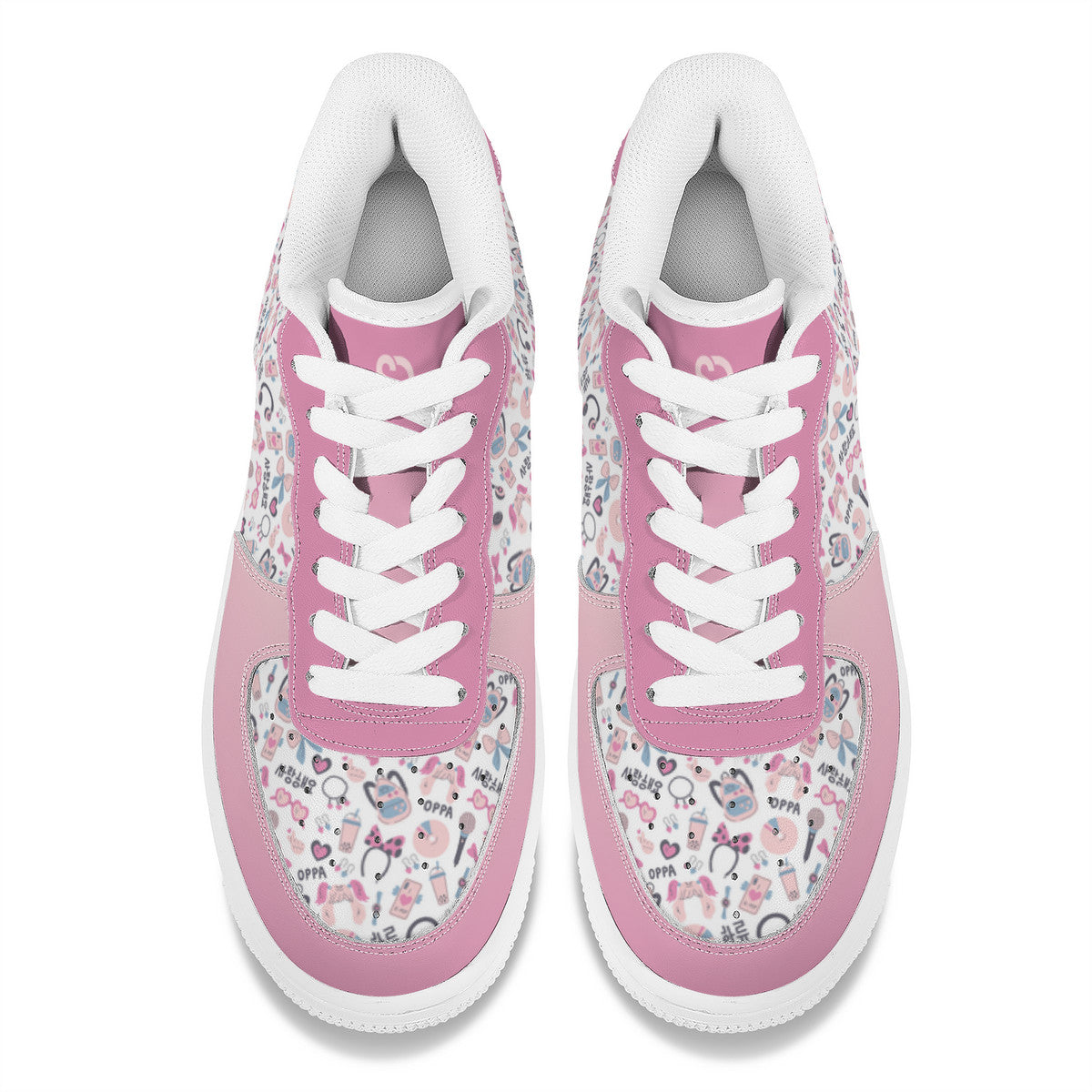 K-Pop Doodle Low-Top Sneakers