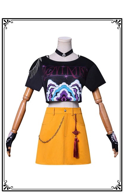 Kpop Demon Hunters cosplay costume Mira