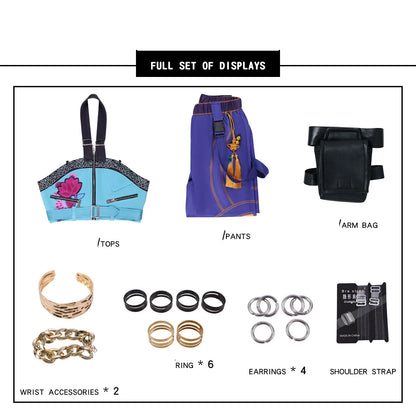 Kpop Demon Hunters cosplay costume Mira