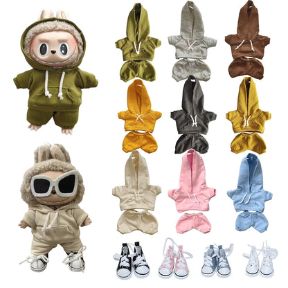 Labubu Casual Sweatsuit Set - Hoodie