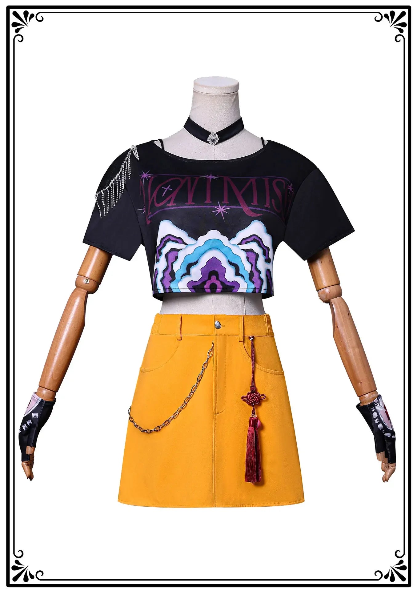 Kpop Demon Hunters cosplay costume Mira