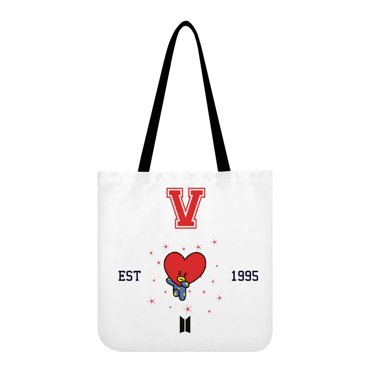 BTS V Tote Bag BT21 Tata Bag