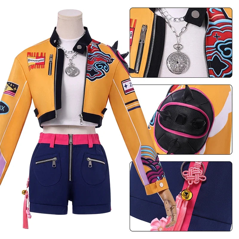 KPop Demon Hunters Rumi Cosplay Costume