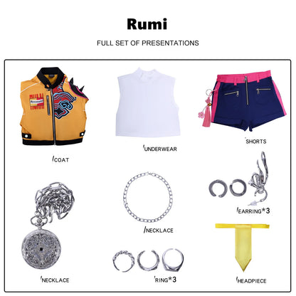 Kpop Demon Hunters cosplay costume Mira