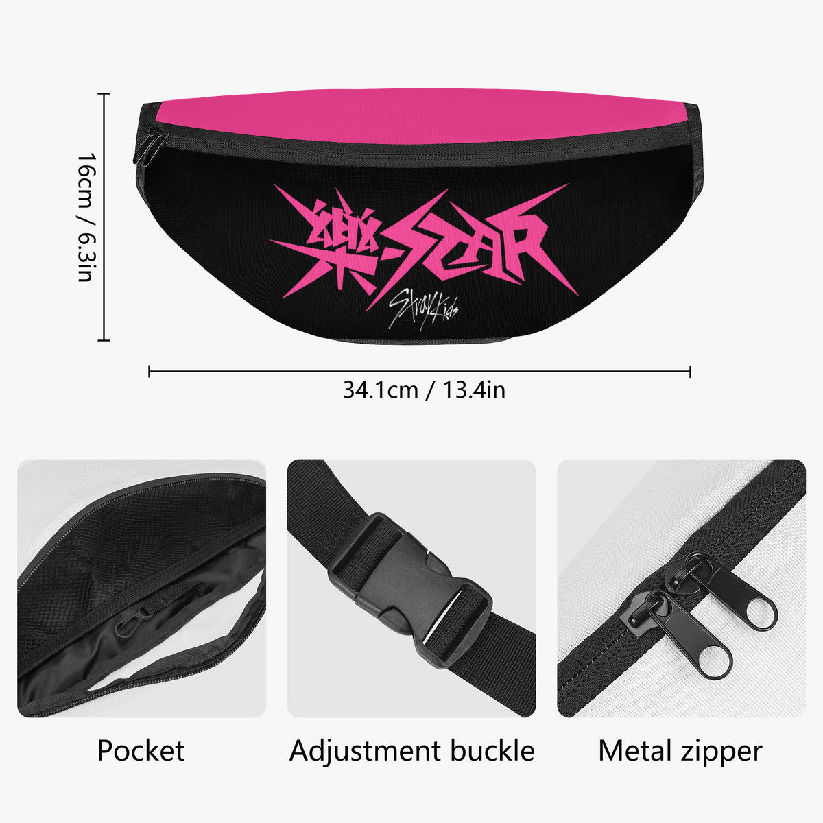 Stray Kids Rock Star Fanny Pack