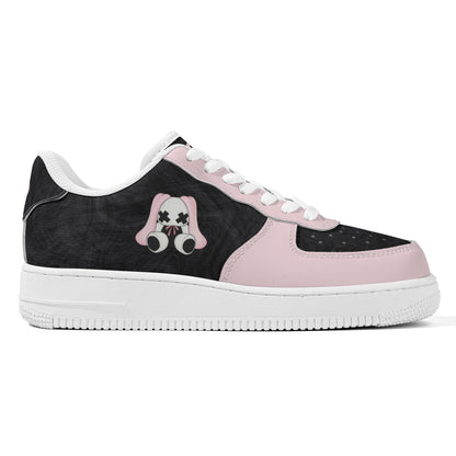 Goth Doll Low Top Sneakers – Cute Dark Style