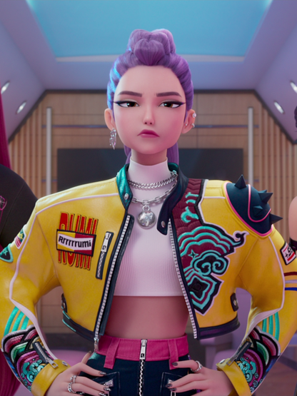 KPop Demon Hunters Rumi Cosplay Costume