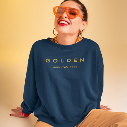 Jung Kook Golden Album Crewneck Sweatshirt - SD-style-shop
