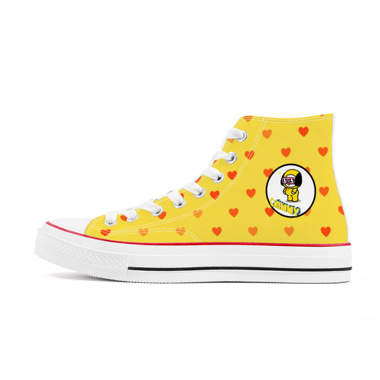 BT21 Chimmy High Top Canvas Sneakers