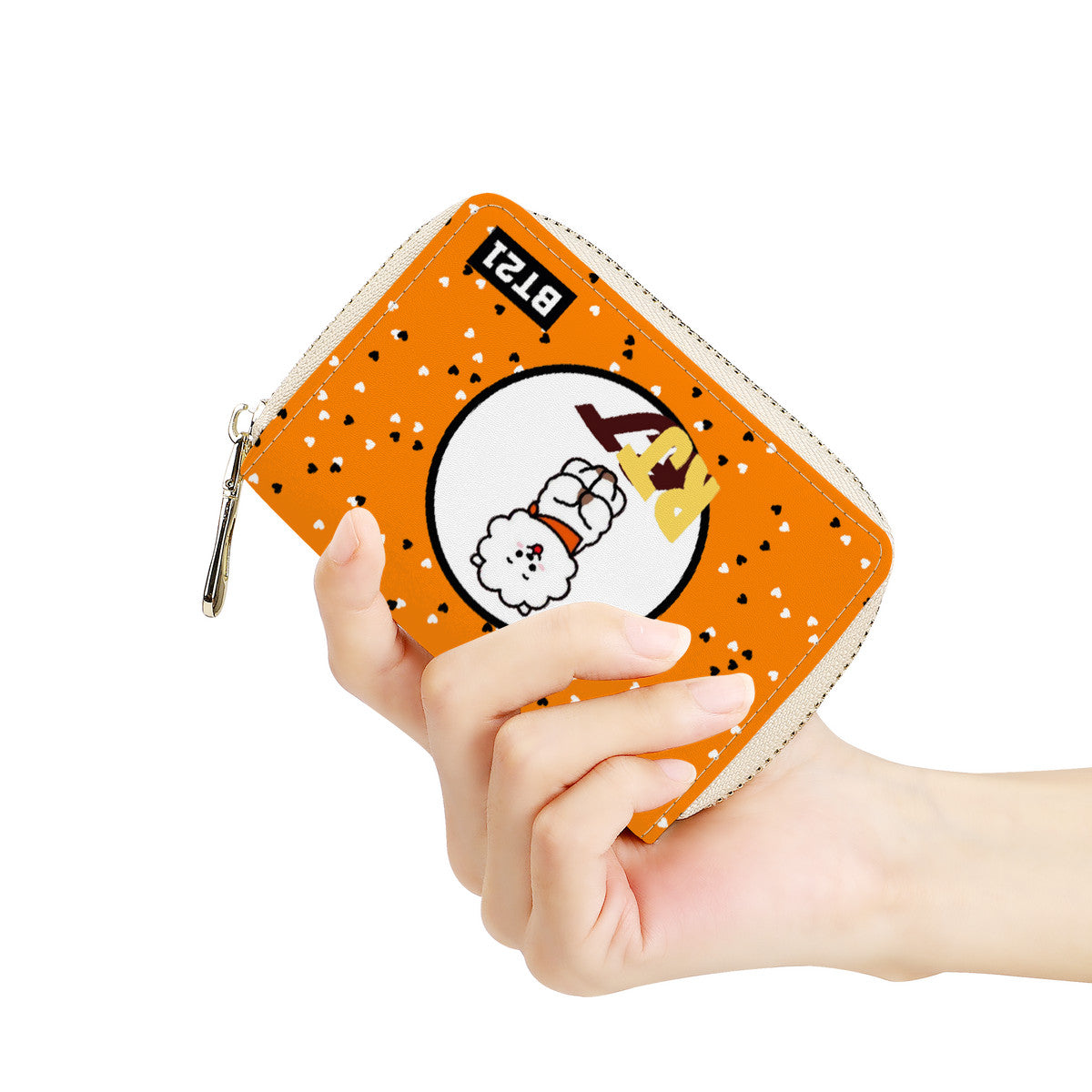 BT21 RJ - Jin Wallet Zipper Card Holder