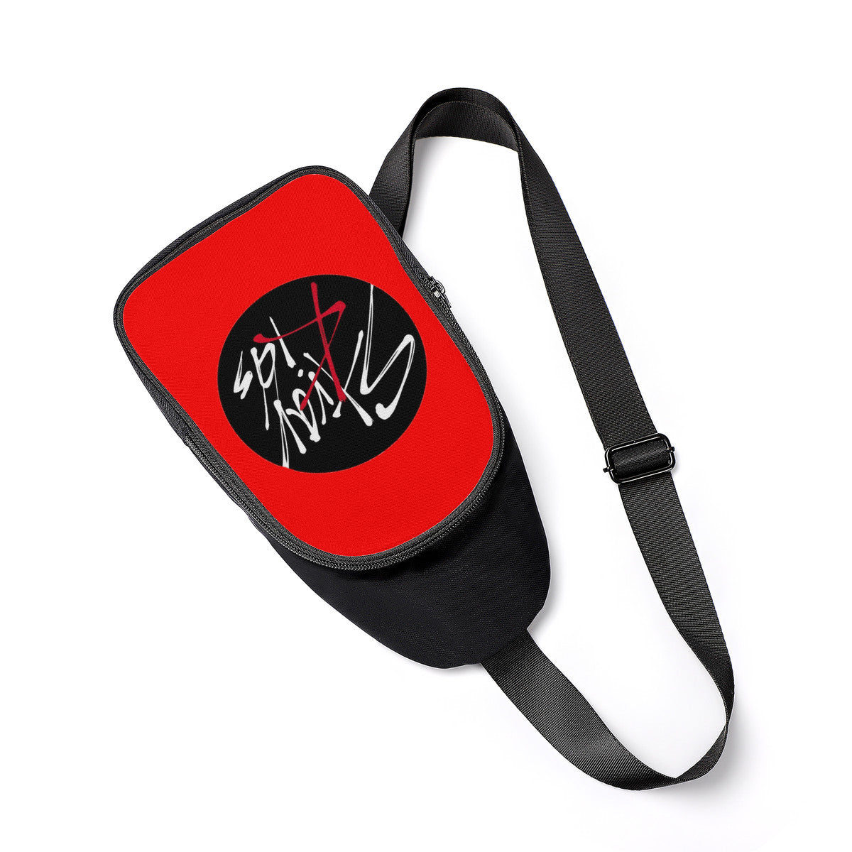 Stray Kids Chest Bag - Red Cross Body Bag SKZ Logo