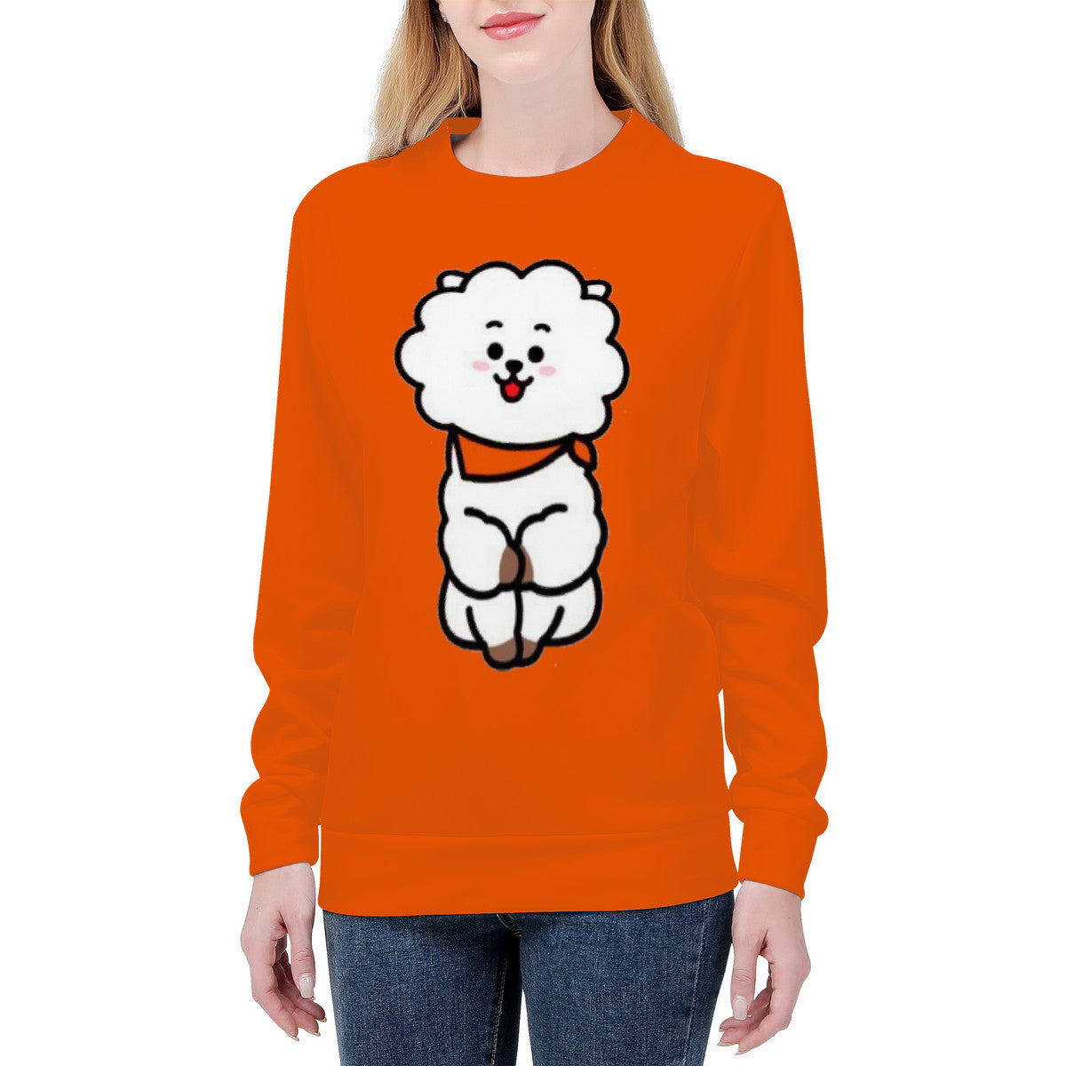 Orange RJ Sweatshirt | BTS BT21 Merchandise