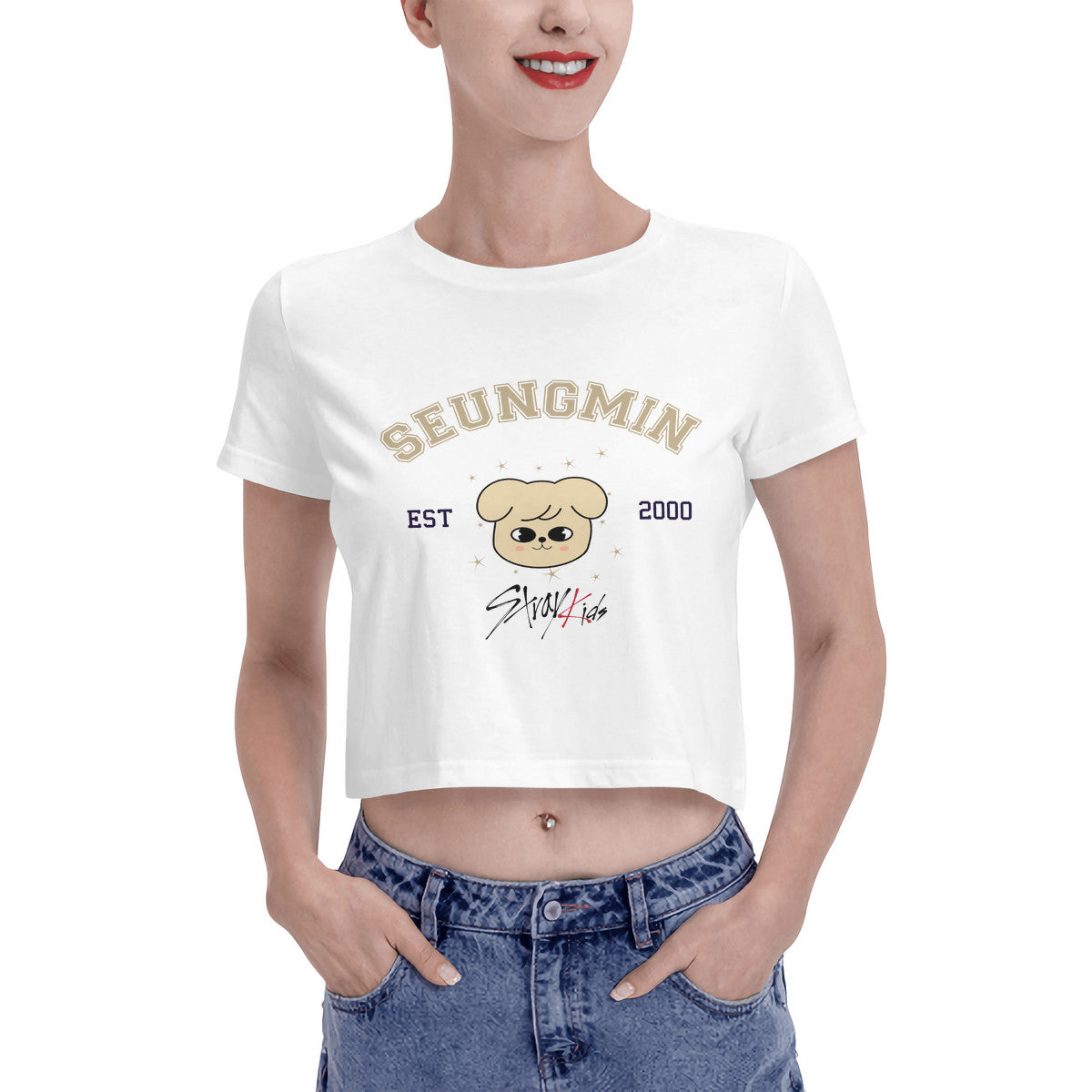 SKZOO PuppyM - Seungmin Stray Kids Crop Top