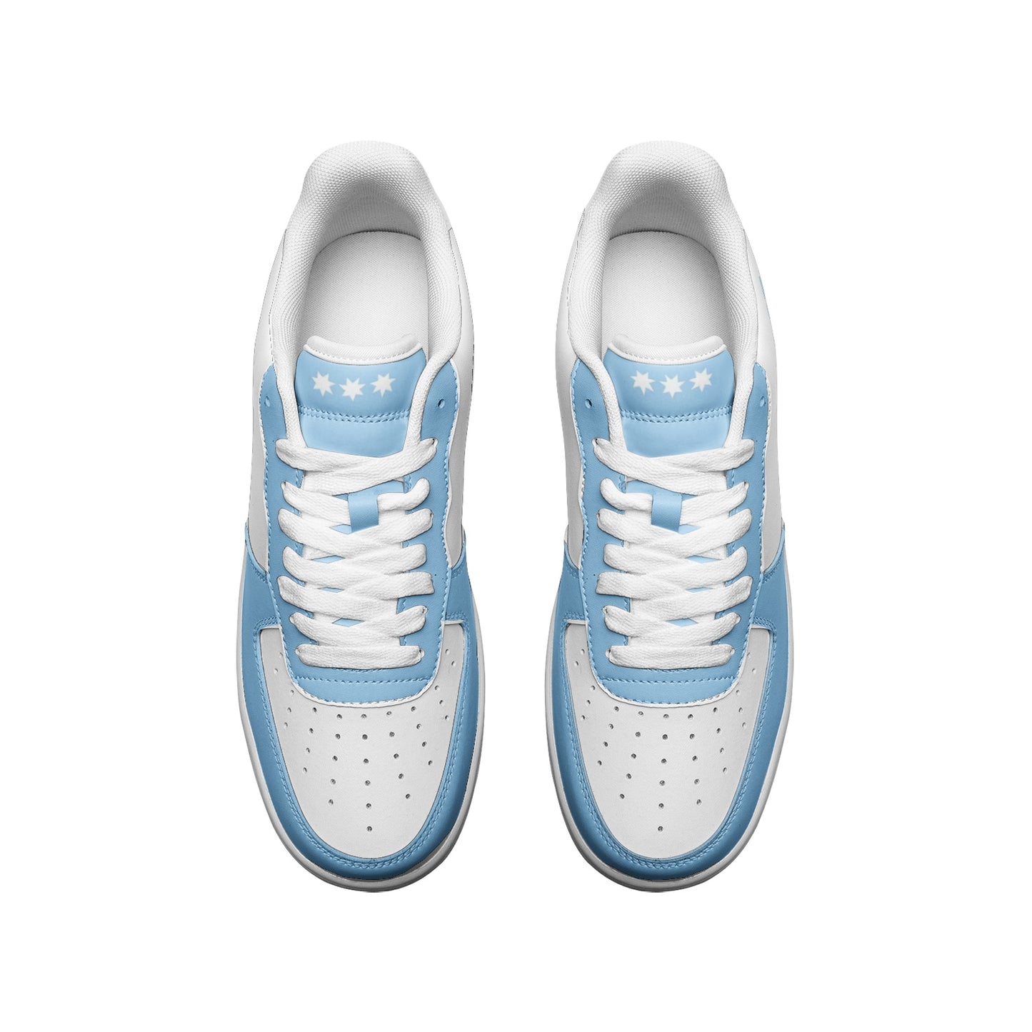 Light Blue Dance Sneakers for Women & Men – Stylish Hip Hop Dancing Shoes – Dance Shoes – Sneakers for Dancing – Dance Print