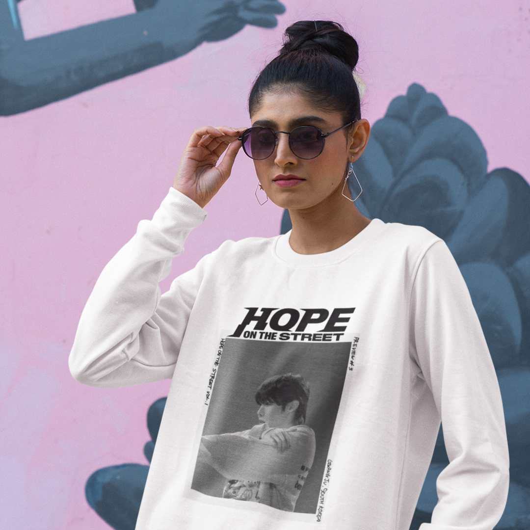 J-Hope Hope on the Street Crewneck Sweatshirt