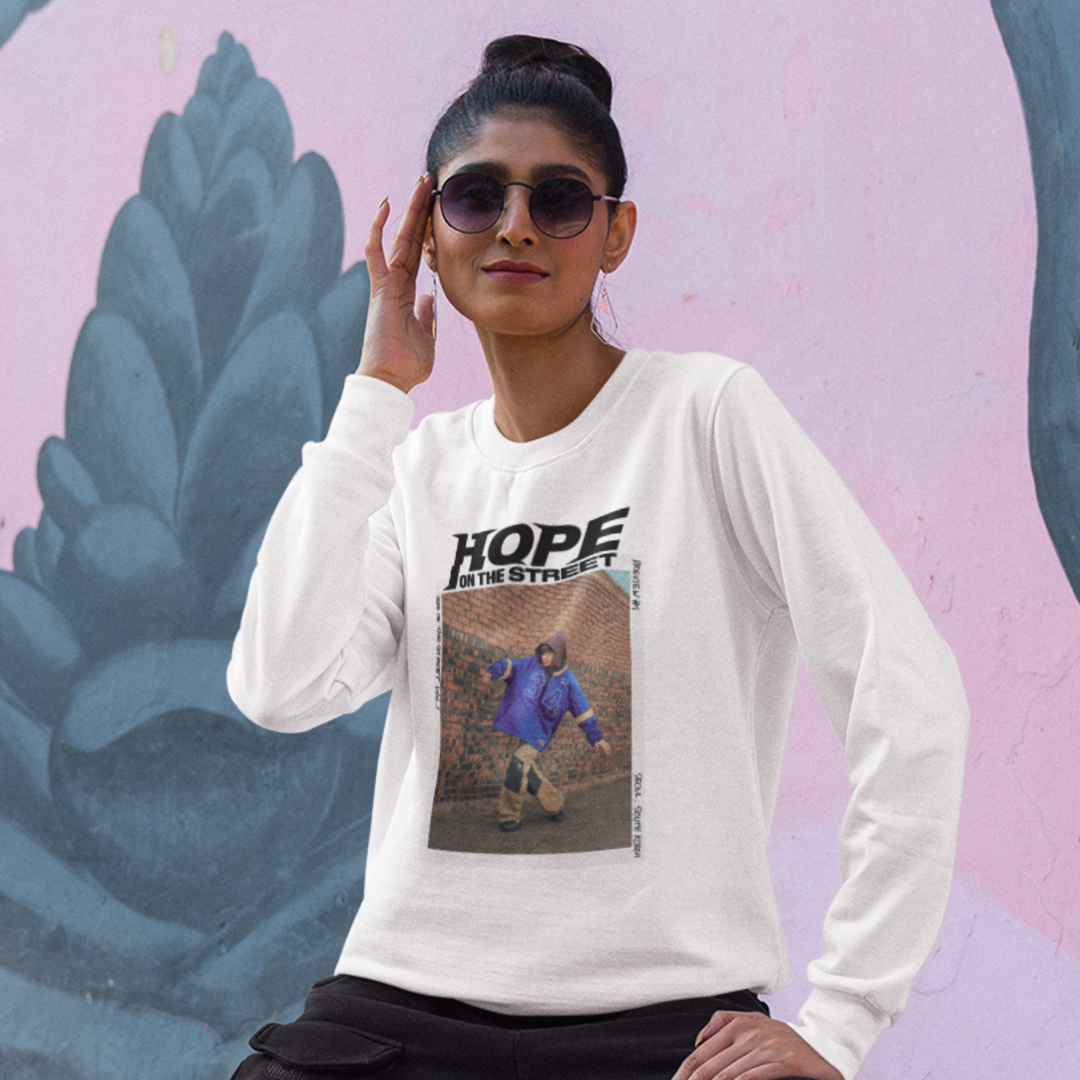 J-Hope Hope on the Street Crewneck Sweatshirt