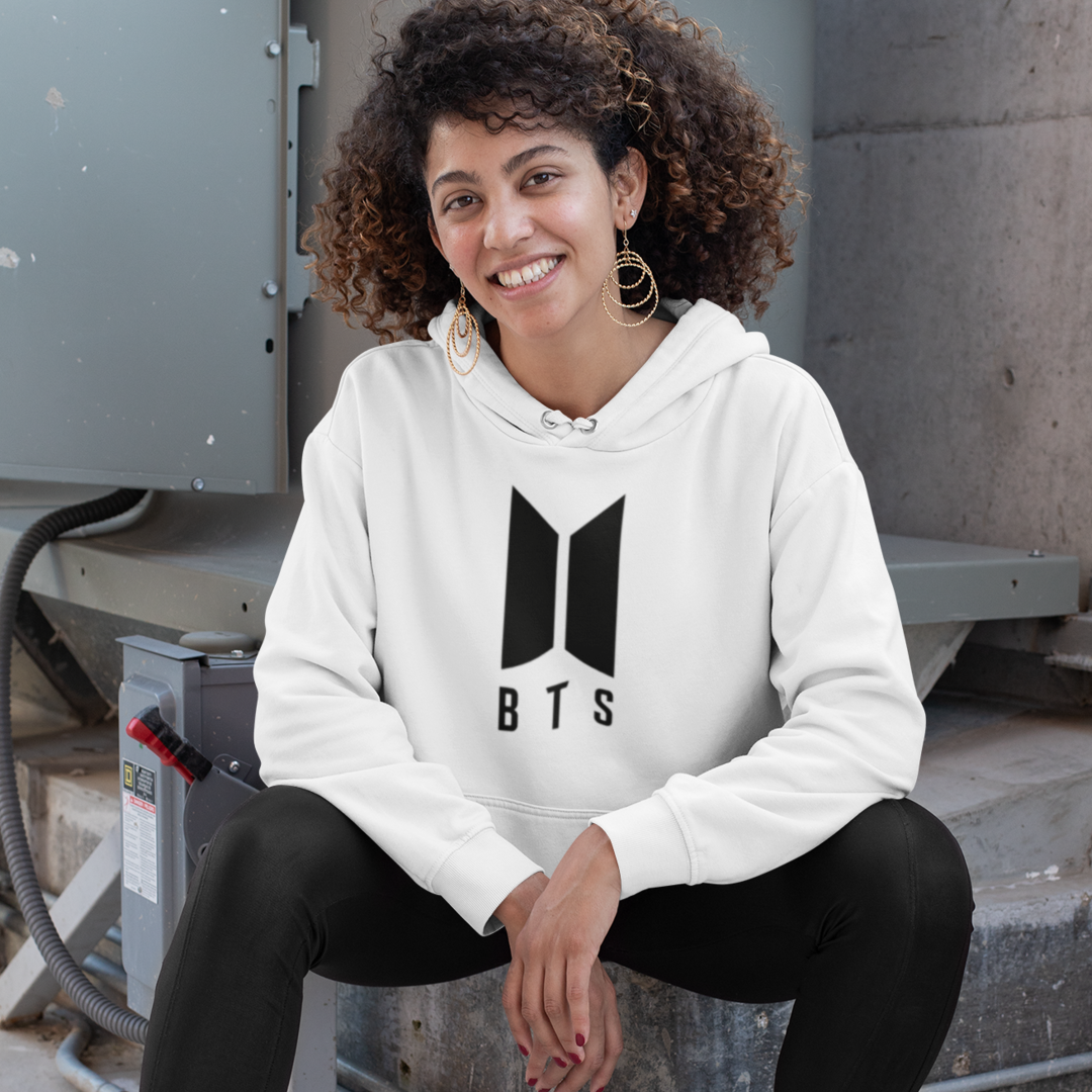 BTS Hoodie Logo Hooded Sweatshirt