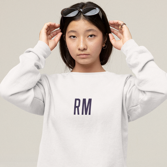 BTS 7th anniversary Sweatshirt RM Crewneck Sweatshirt with letter