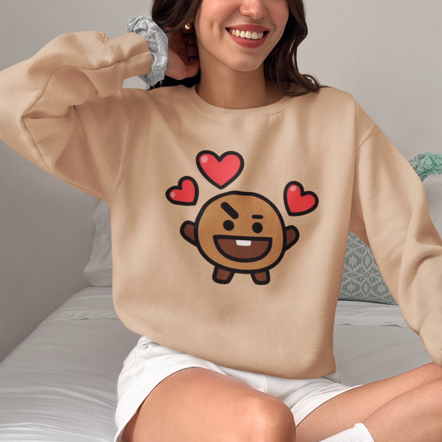 Brown Shooky Sweater  | BTS BT21 Merchandise