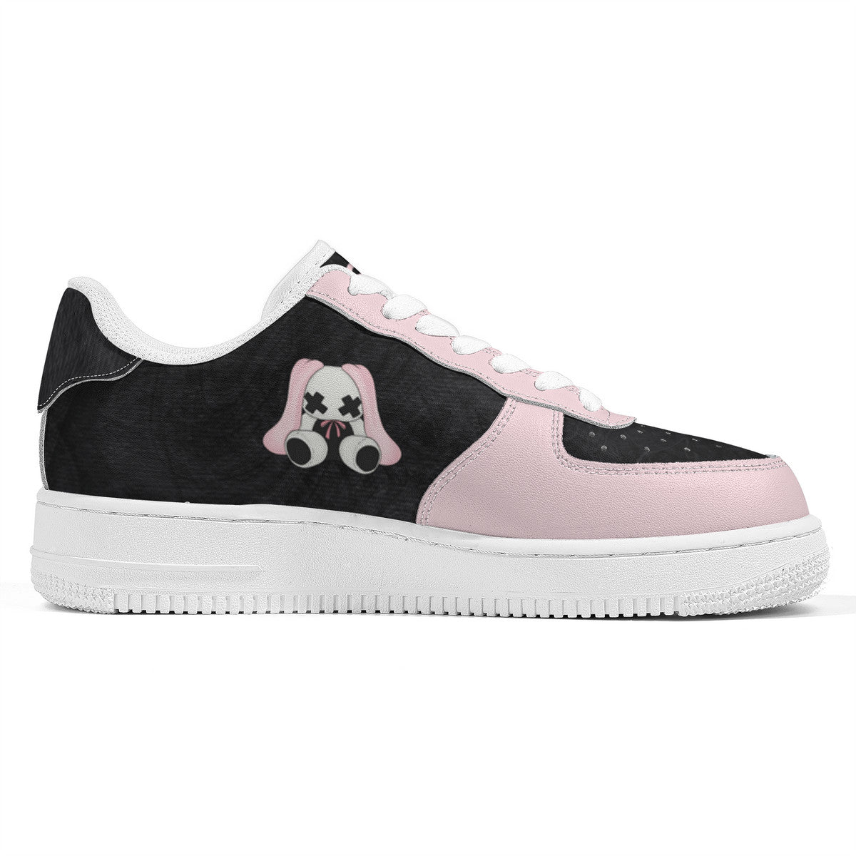 Goth Doll Low Top Sneakers – Cute Dark Style