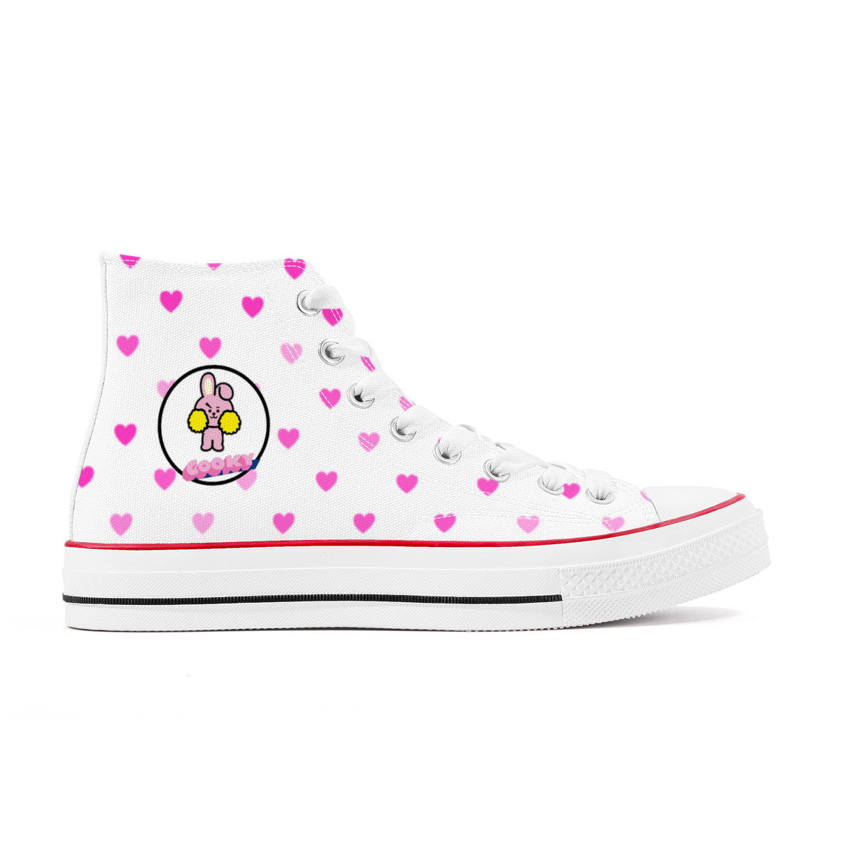 BT21 Cooky High Top Canvas Sneakers