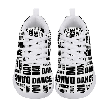 Kids Dance Sneakers - Dance Print