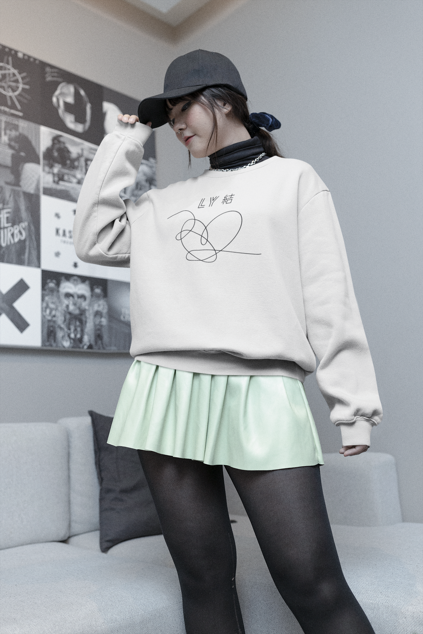 BTS Love Yourself Crewneck Pullover Sweatshirt