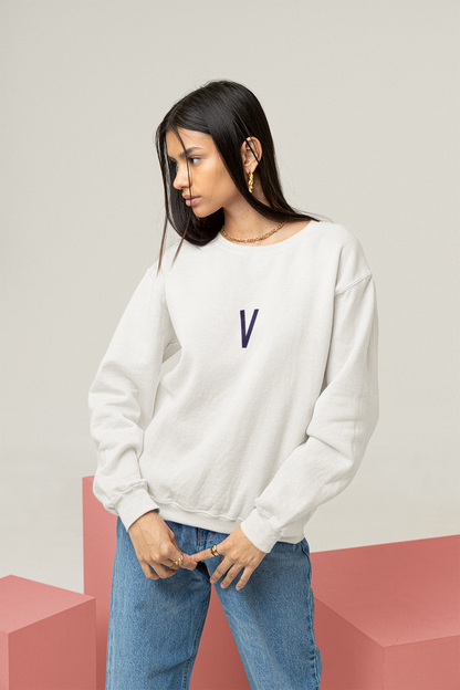 BTS 7th anniversary Sweatshirt V Crewneck Sweatshirt with letter