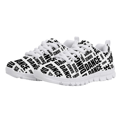 Kids Dance Sneakers - Dance Print