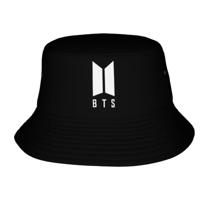 BTS logo Bucket Hat Black