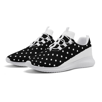 Fitness Sneakers - Polka Dot Black