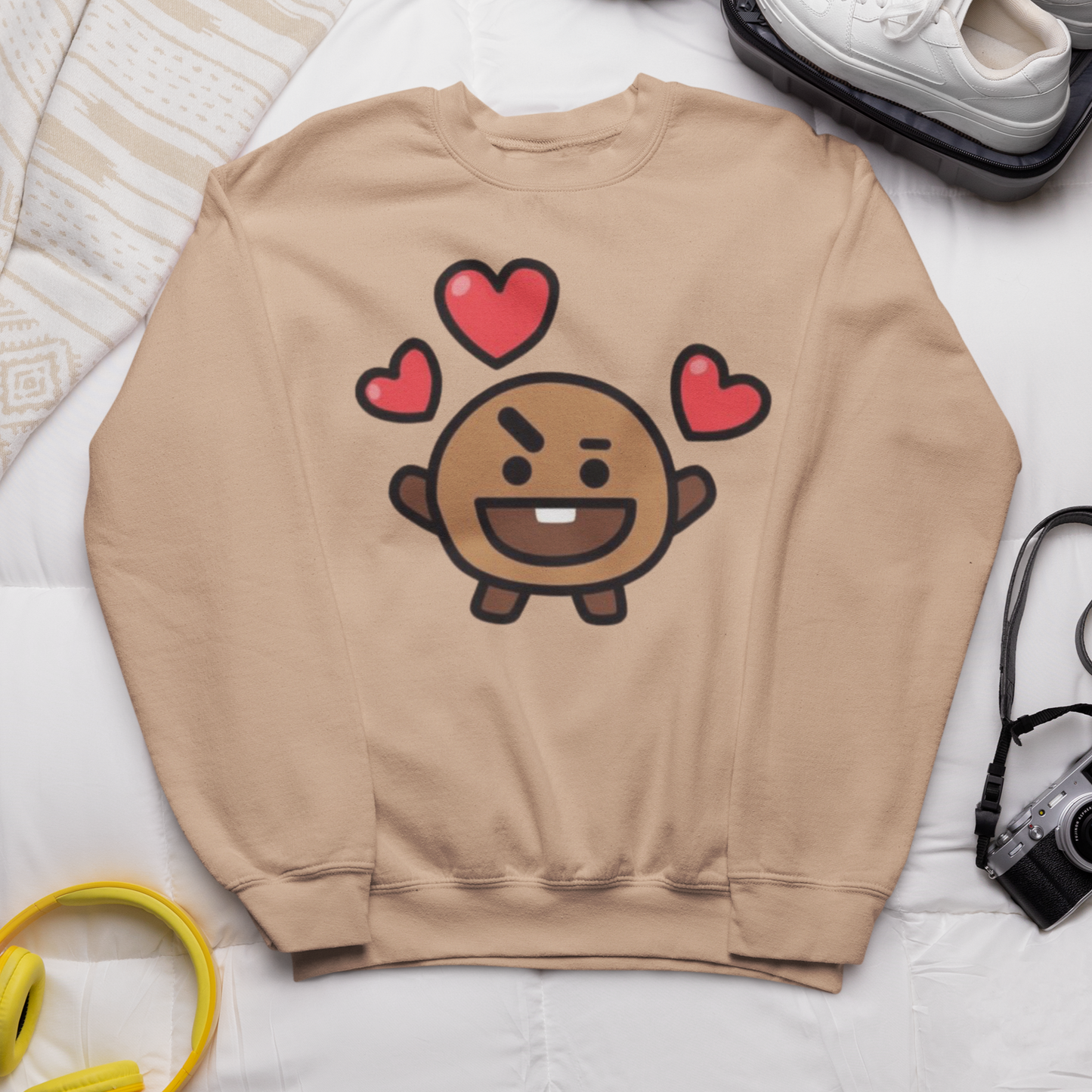 Brown Shooky Sweater  | BTS BT21 Merchandise