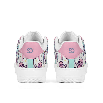 Kawaii Goth Low Top Sneakers
