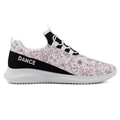 Dance Sneakers - Floral Pink