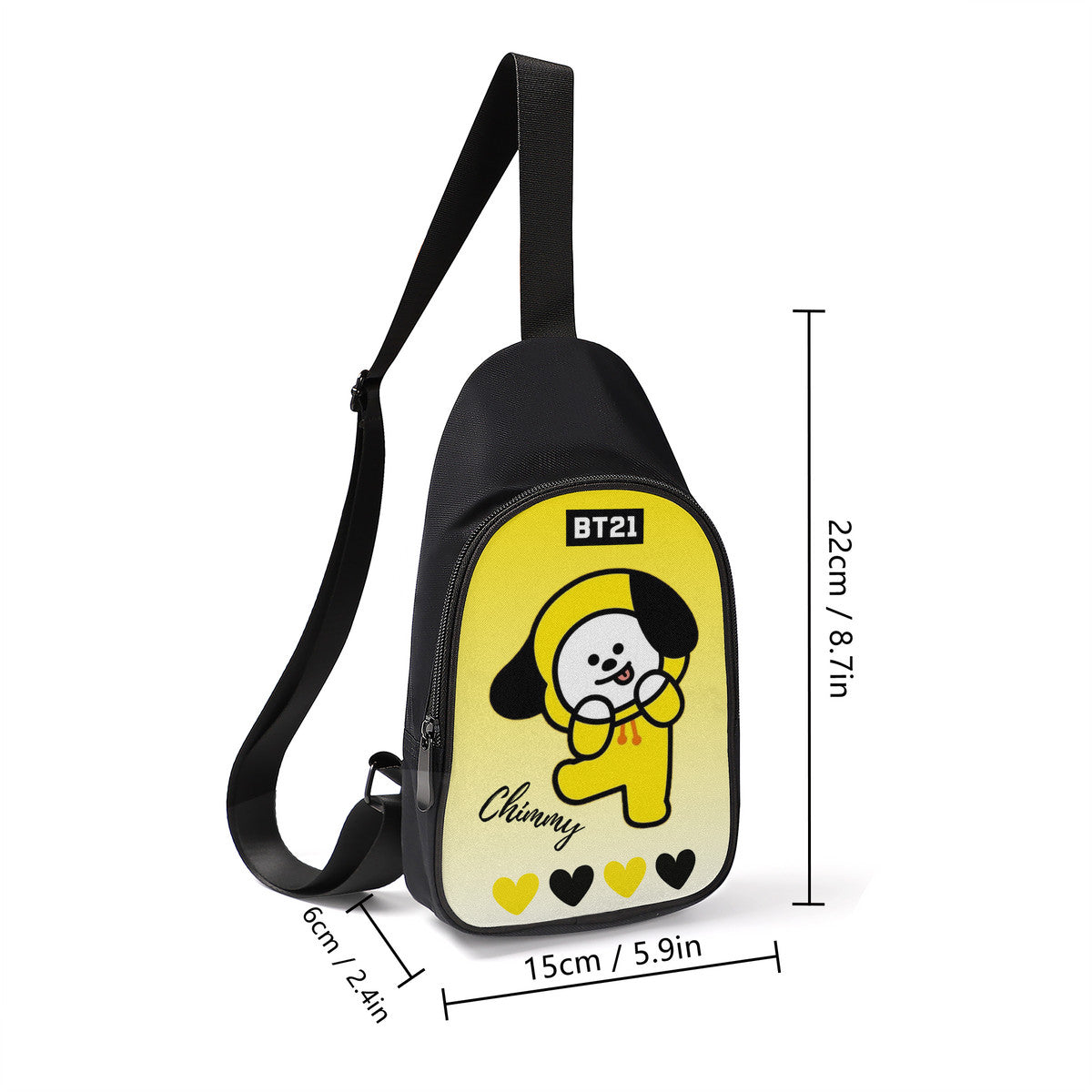 BT21 Chimmy Chest Bag - BTS JIMIN Cross Body Bag