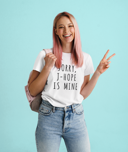 BTS T-shirt Sorry, J-hope is mine