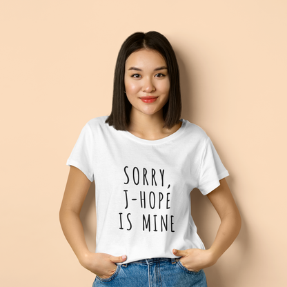 BTS T-shirt Sorry, J-hope is mine