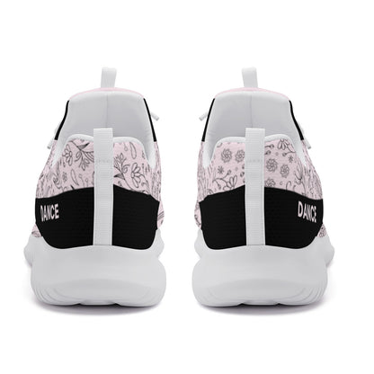 Dance Sneakers - Floral Pink