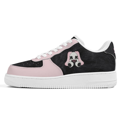Goth Doll Low Top Sneakers – Cute Dark Style