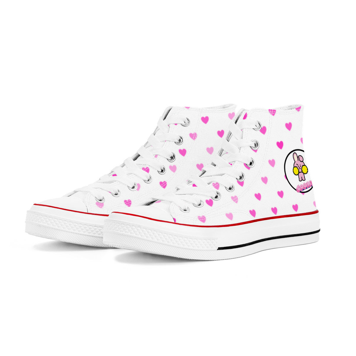 BT21 Cooky High Top Canvas Sneakers