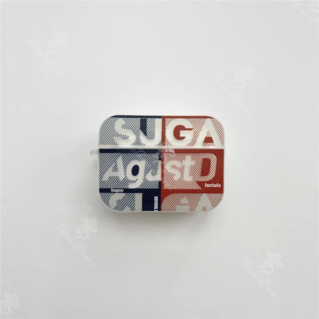 BTS SUGA August D case For AirPods 3 Gen 2 pro2
