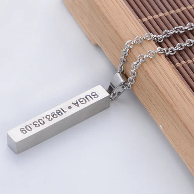 BTS Name Necklace