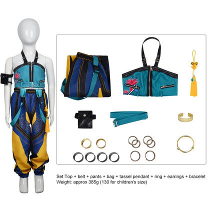 Kpop Demon hunters cosplay costume Zoey