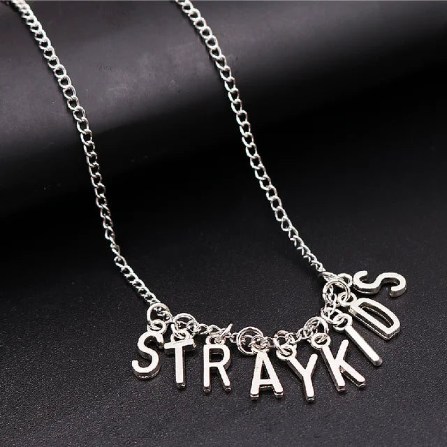 Stray Kids Letter Necklace