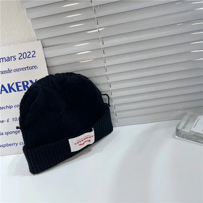 Stray Kids HyunJin Solid Color Knitted Hat