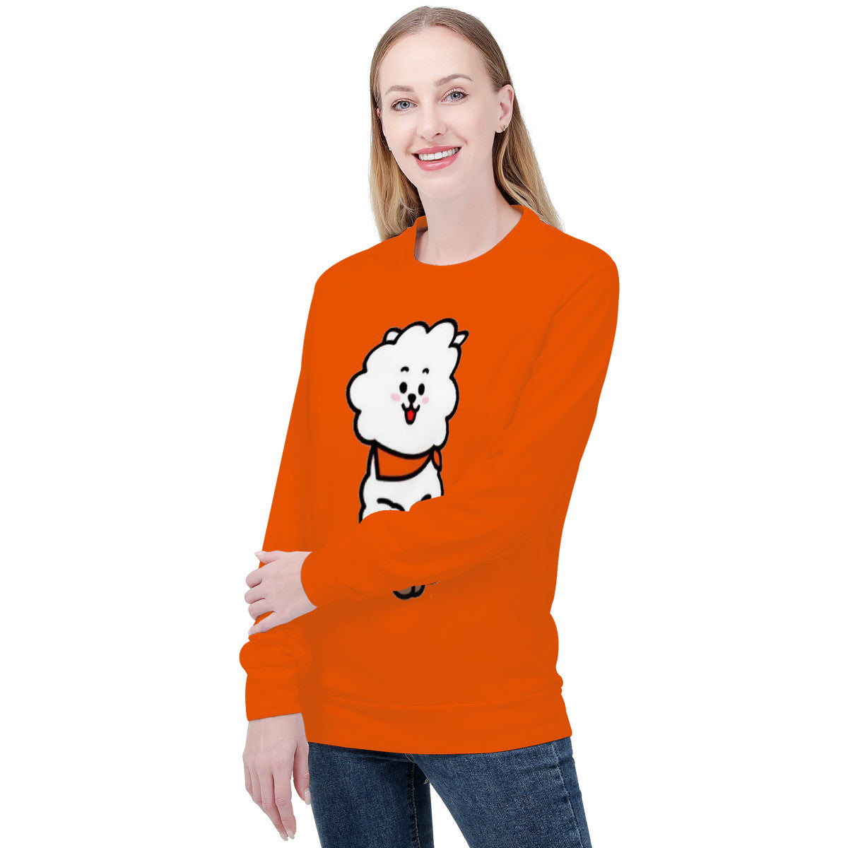 Orange RJ Sweatshirt | BTS BT21 Merchandise