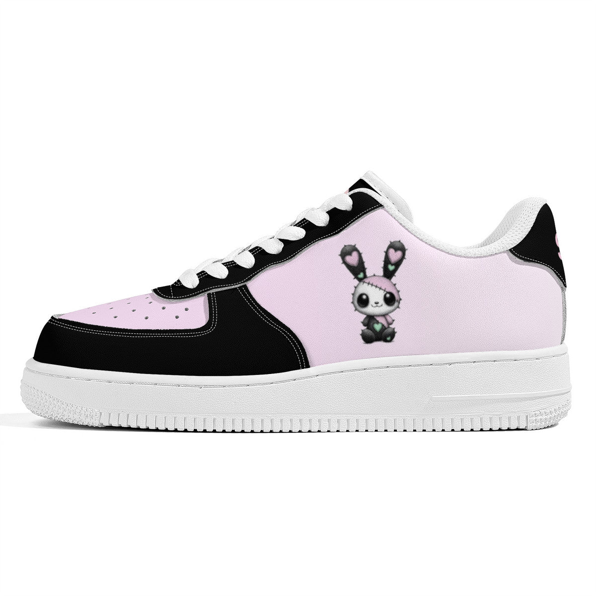 Goth Bunny Low Top Sneakers – Pastel Goth Style