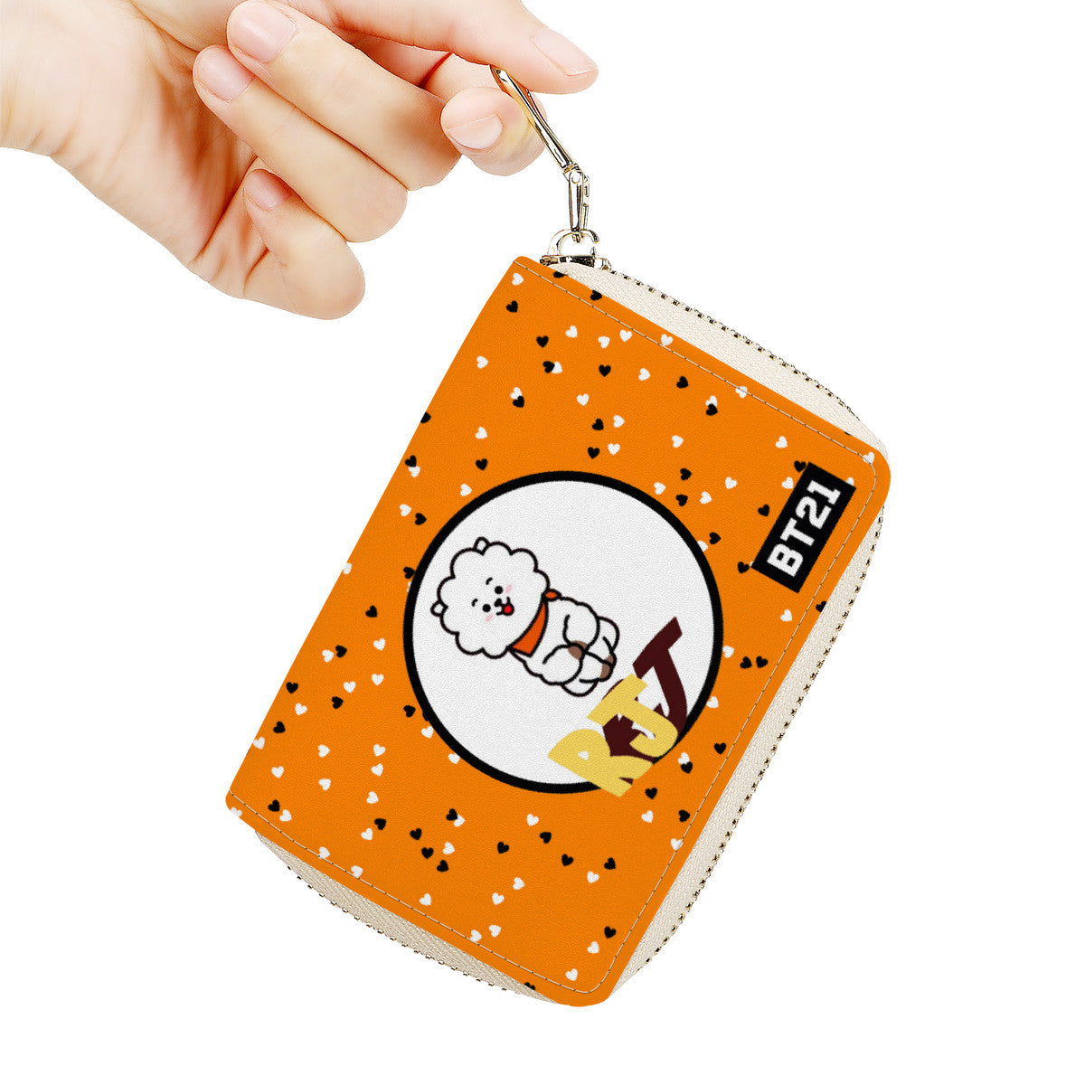 BT21 RJ - Jin Wallet Zipper Card Holder