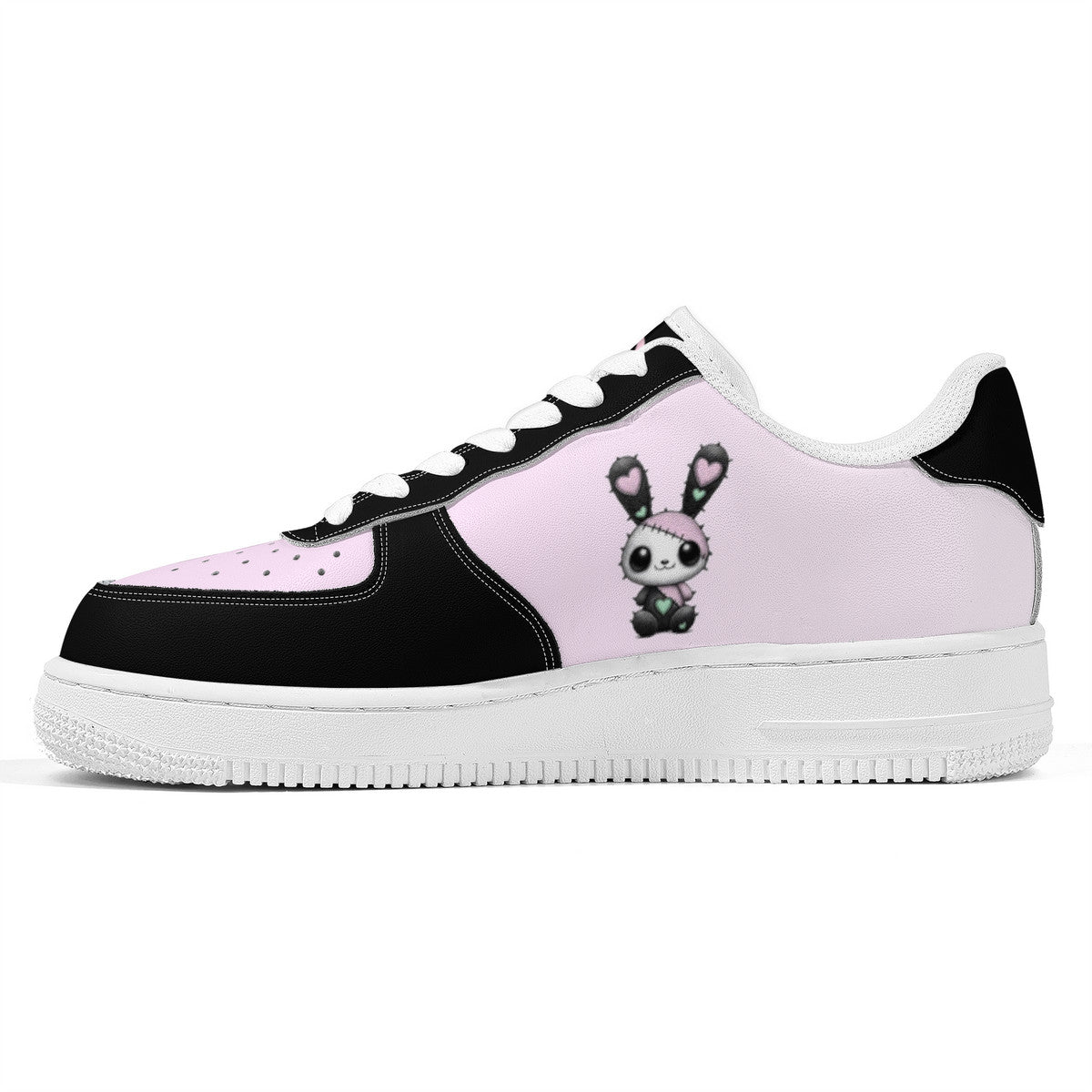 Goth Bunny Low Top Sneakers – Pastel Goth Style