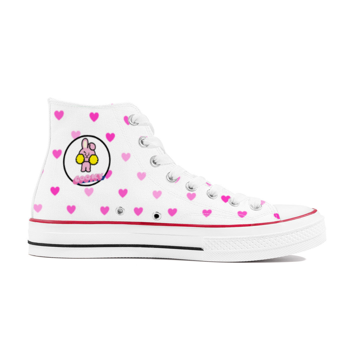 BT21 Cooky High Top Canvas Sneakers - SD-style-shop